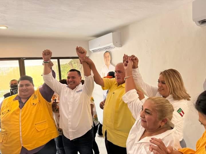 Estructura del PRD se suma al proyecto de Renán Barrera