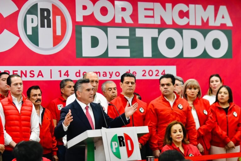 «Alito» Moreno promete renunciar a la presidencia del PRI y su candidatura segura al Senado si Máynez declina por Xóchitl