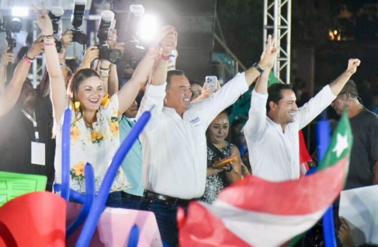 Renán, Mauricio y Cecilia: equipo ganador que garantiza nueva etapa de prosperidad yucateca