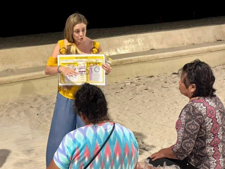 Mercedes del Sol Hernández Cetina visita Progreso y reafirma su compromiso con una justicia sin fronteras