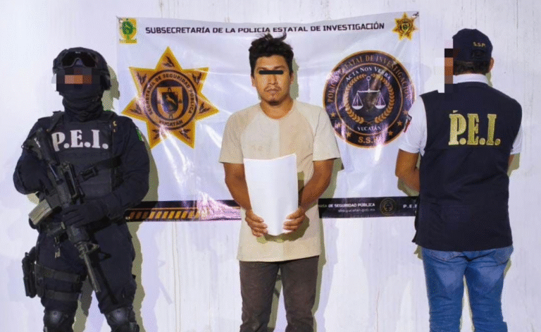 DETIENEN AL PRESUNTO HOMICIDA DEL PROFESOR EDWIN MUKUL EN TZUCACAB