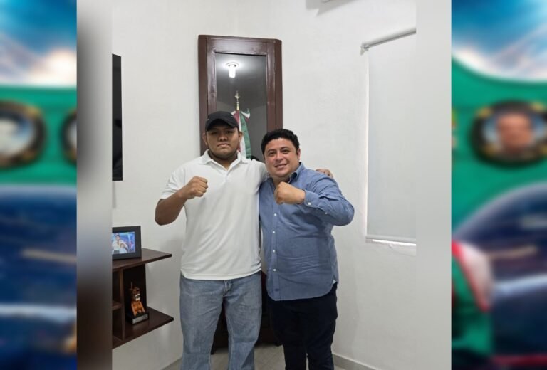 Alcalde de Kanasín respalda a joven boxeador rumbo al campeonato latinoamericano