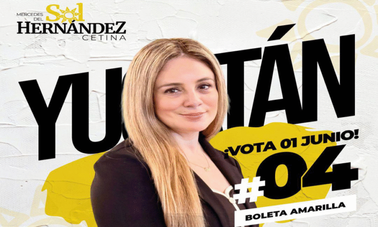 Mercedes del Sol Hernández Cetina combina el trabajo judicial con su campaña: “Estoy lista para impartir la justicia que la sociedad merece”