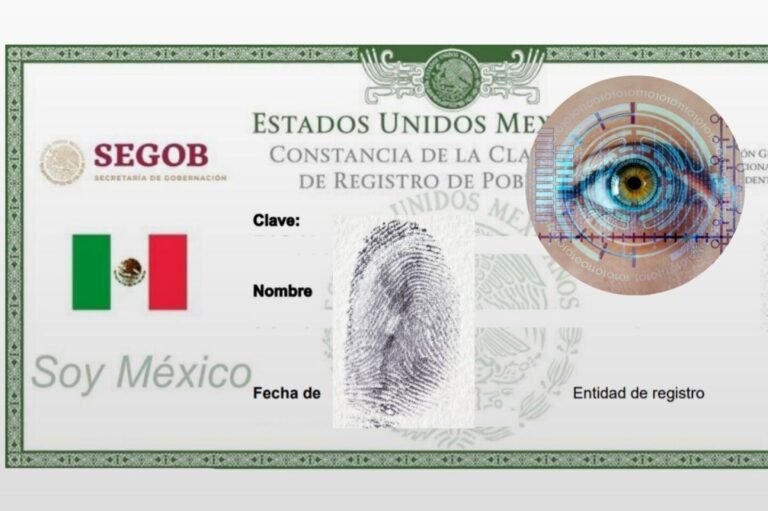 Adiós a la credencial del INE: la CURP biométrica será el nuevo documento oficial de identificación en México