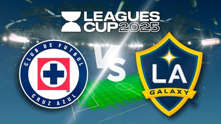 Charly Rodríguez firma un golazo y pone en ventaja a Cruz Azul ante LA Galaxy en la Leagues Cup 2025