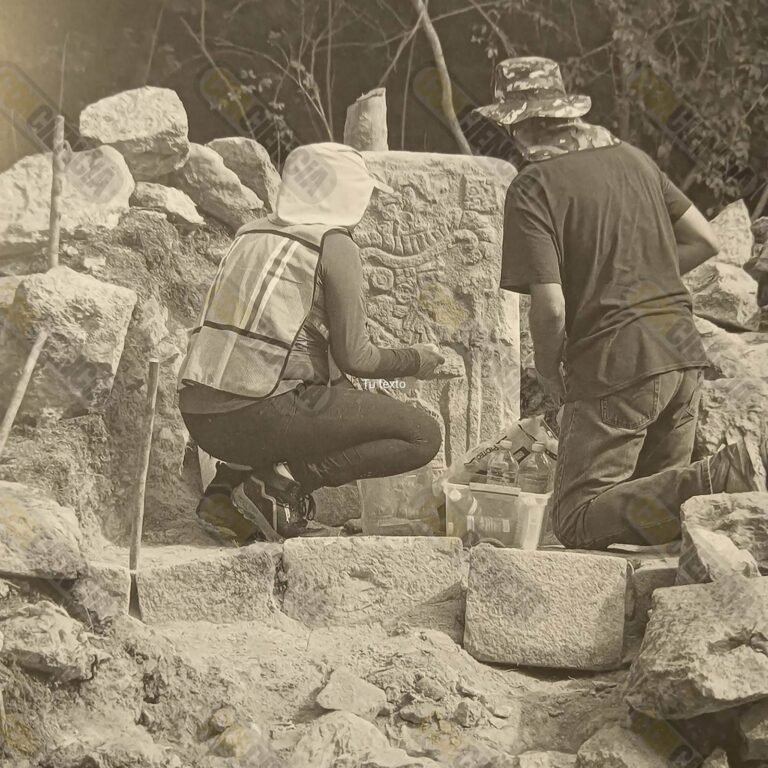 La Estela 18 de Uxmal llegará al Paseo de Montejo; anuncian exhibición de una de las piezas mayas más importantes halladas en Yucatán
