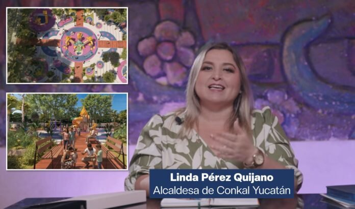 alaldesa de conkal anuncia mega parque