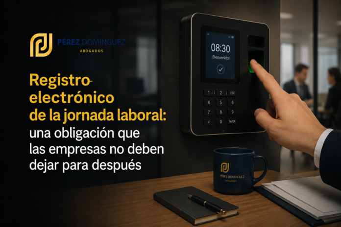 registro electronico de la jornada laboral
