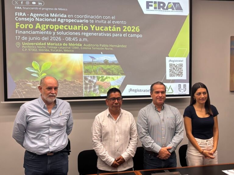 Impulsan foro agropecuario en Yucatán para conectar al campo con financiamiento y producción sostenible
