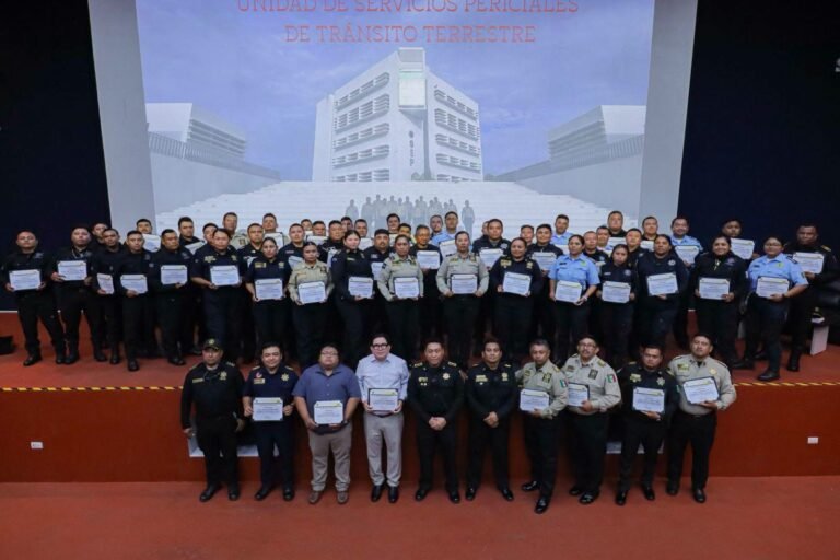 Capacita SSP a policías de Yucatán para fortalecer la investigación de accidentes viales